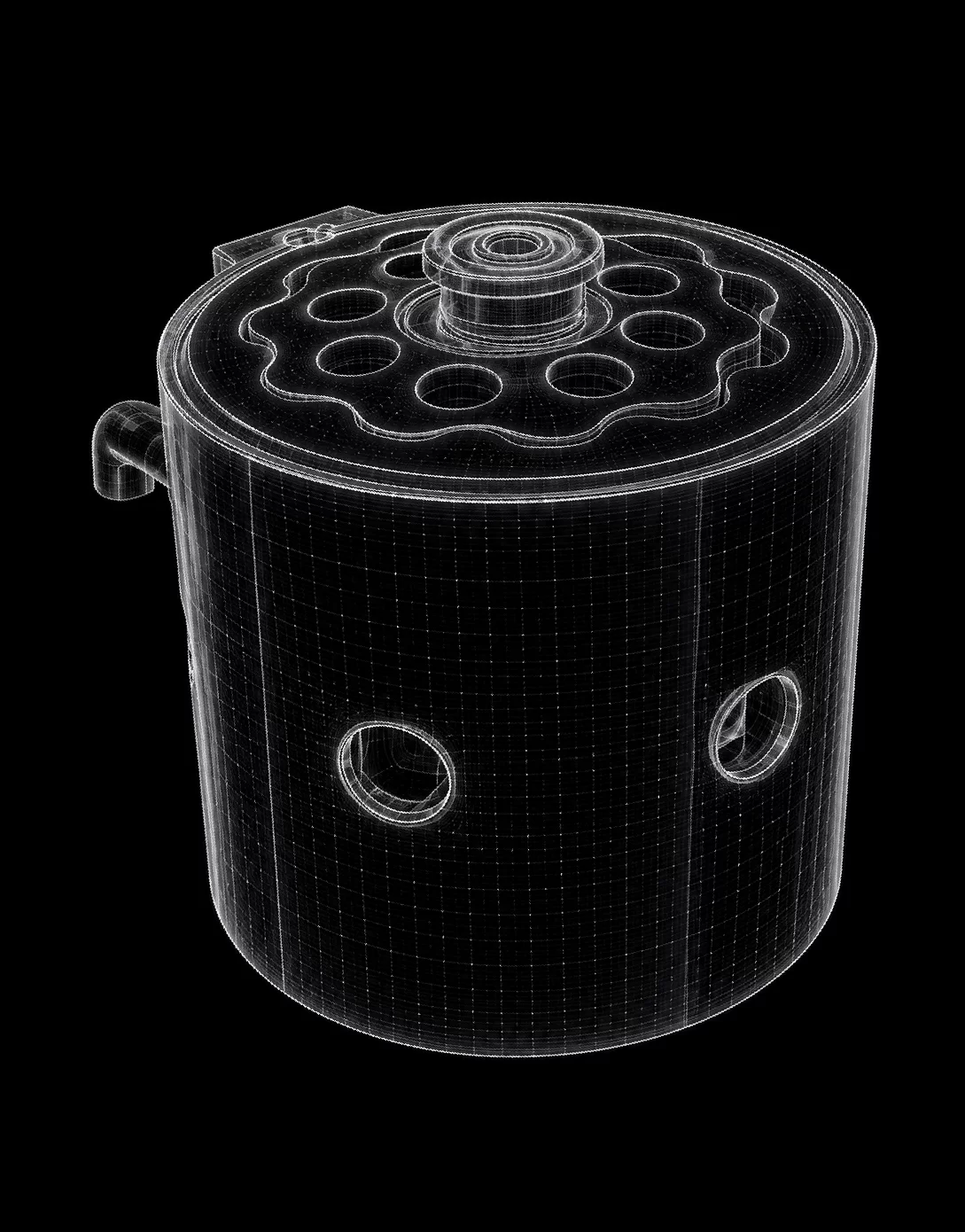 Motor de flujo axial